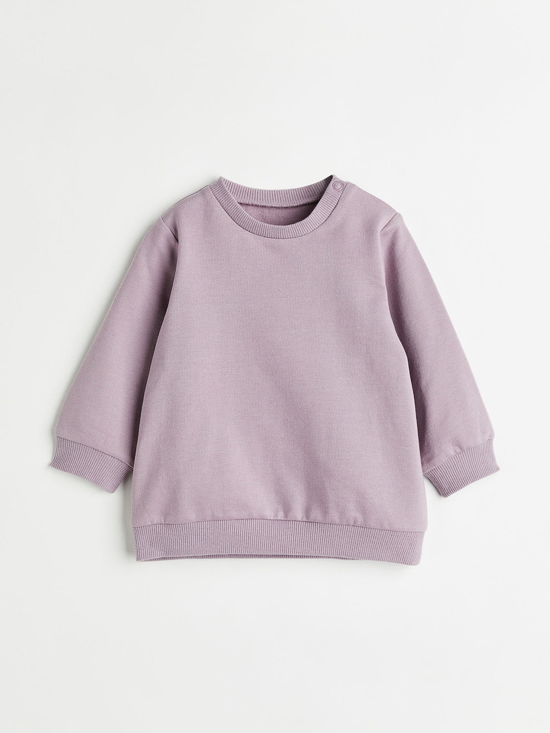

H&M Girls Pure Cotton Sweatshirt, Purple