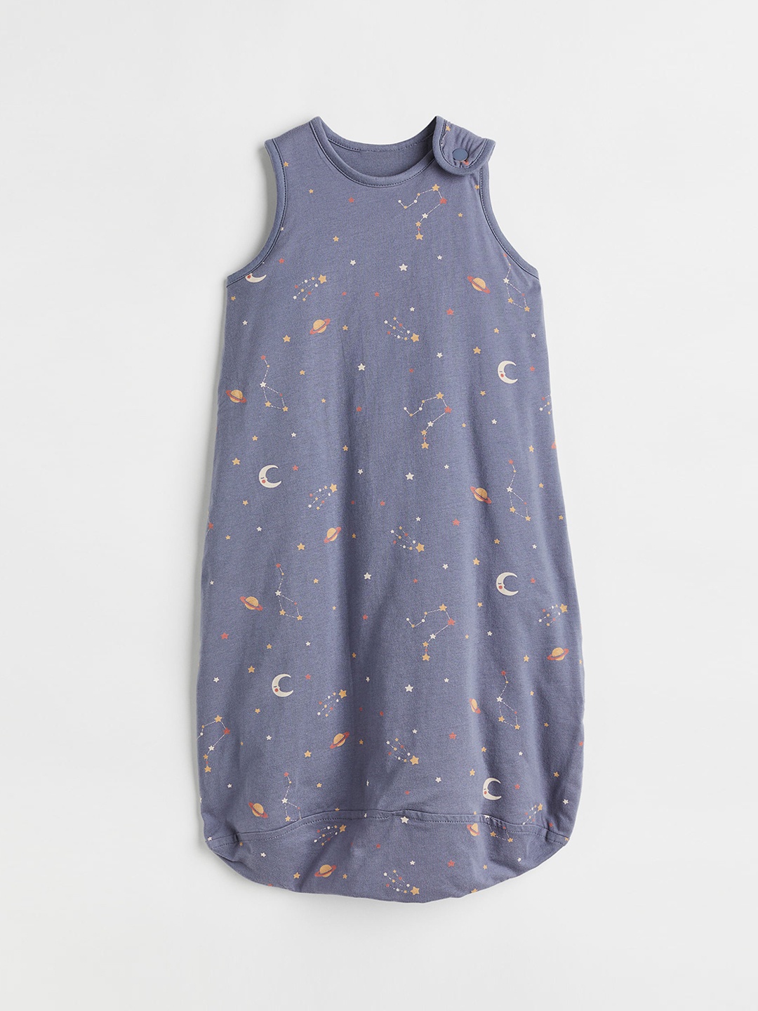 

H&M Infant Girls Pure Cotton Sleep Bag, Blue