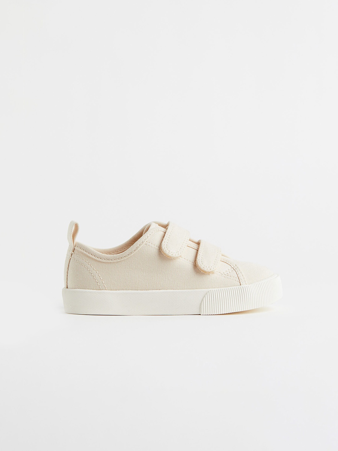 

H&M Girls Canvas Trainers, Off white