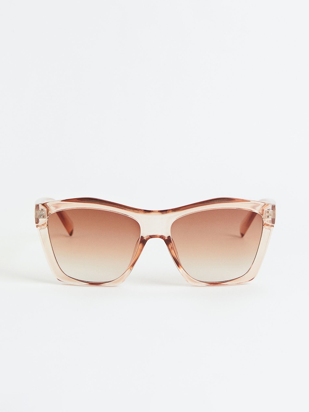 

H&M Women Square Sunglasses, Beige