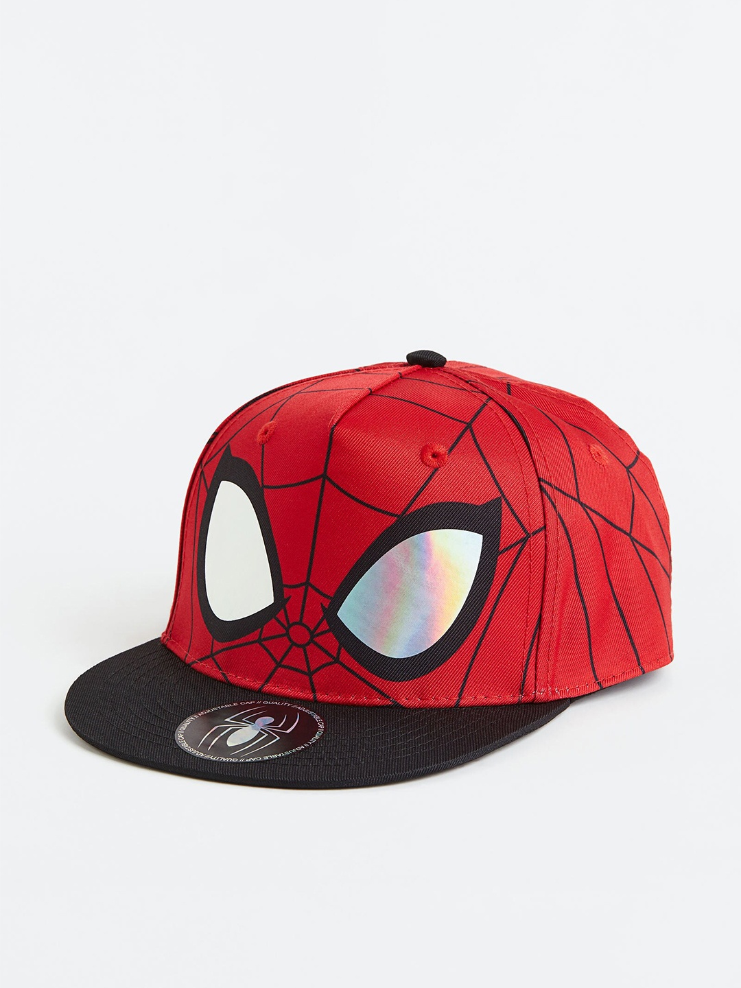 

H&M Boys Motif-Detail Cap, Red