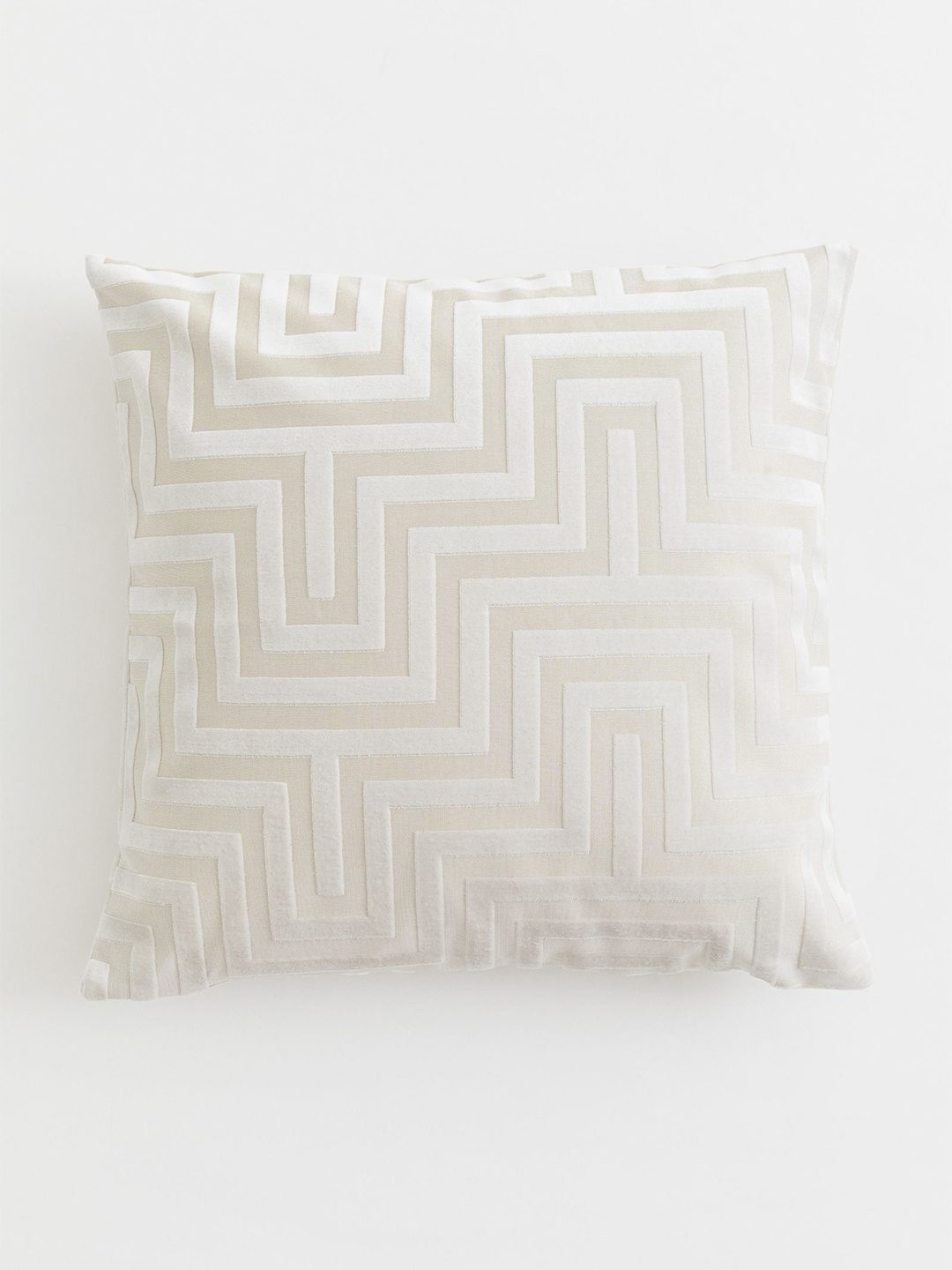 

H&M Beige Velvet Cushion Cover