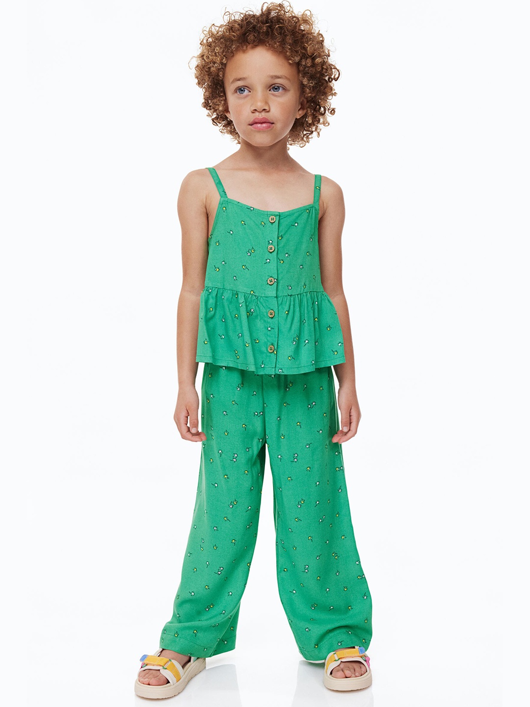 

H&M Girls 2-Piece Set, Green