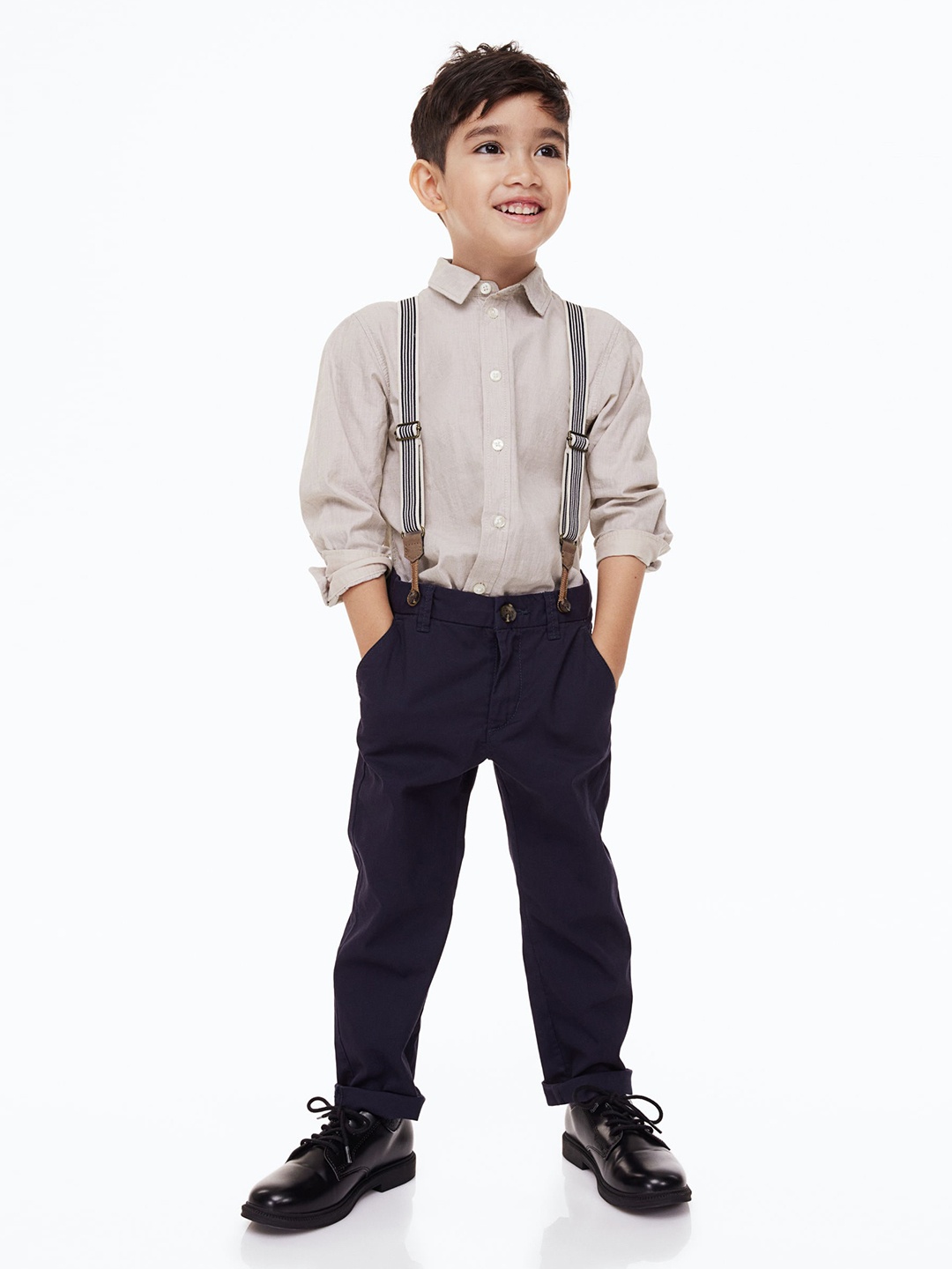 

H&M Boys 3-Piece Set, Beige