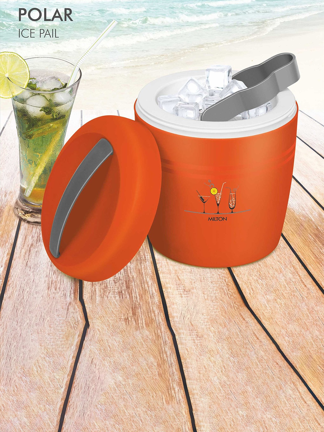 

Milton Polar Ice Orange Storage Pail 1.5 L