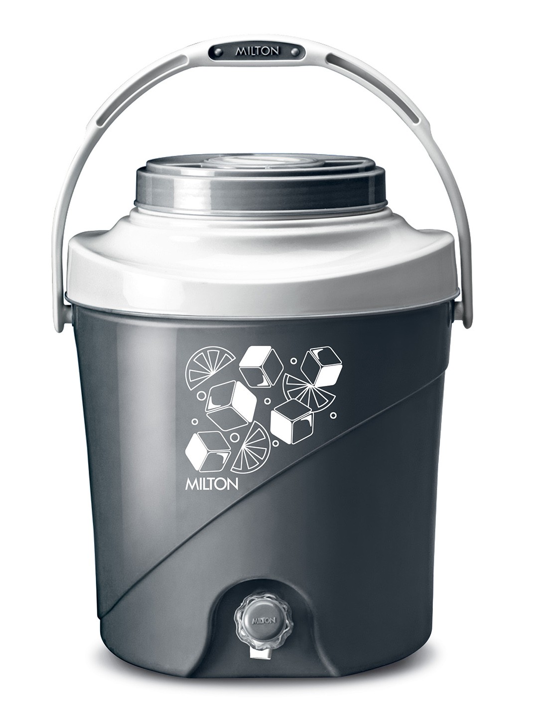 

Milton New Kool Stallion 10 Grey Insulated Plastic Water Jug 9.7 L
