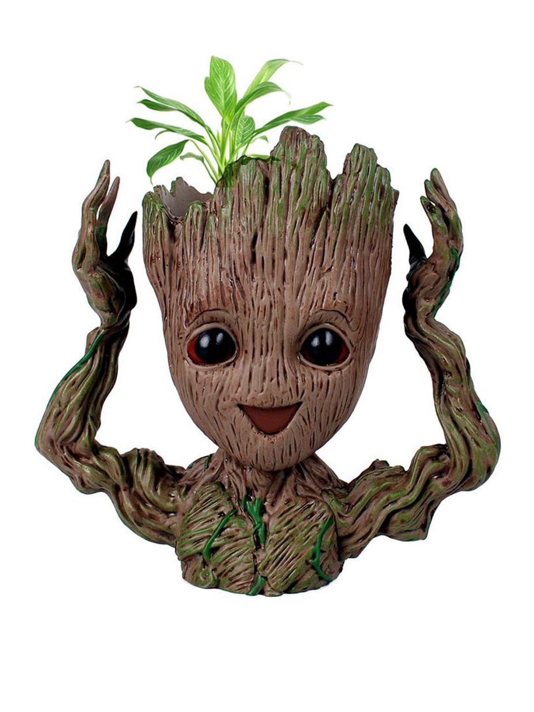 

Awestuffs Tree Pen Stand & Flower Pot, Brown