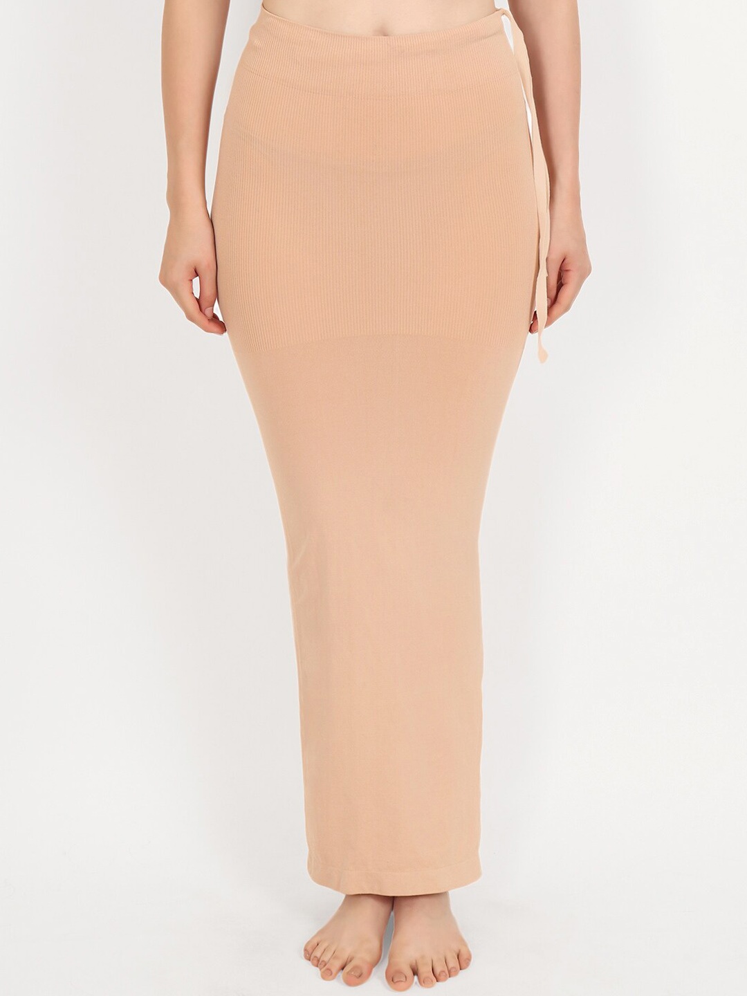 

Beau Design Ribbed Saree Shapewear, Beige