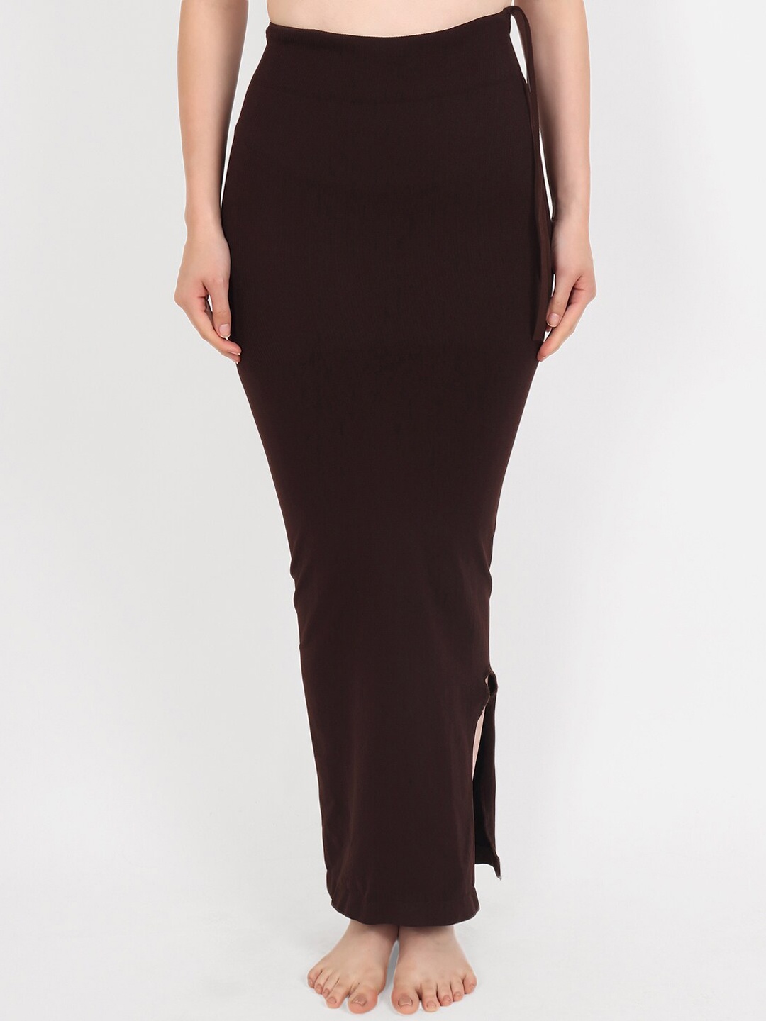 

Beau Design Ribbed Saree Shapewear, Brown