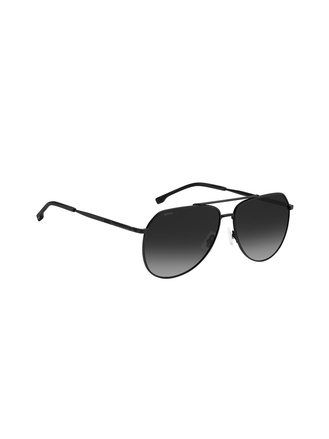 

HUGO Men Aviator Sunglasses with UV Protected Lens 205400003611I, Grey