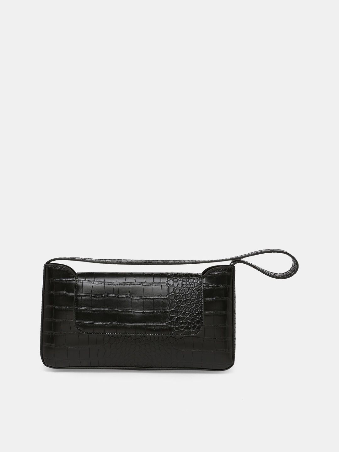 

Vero Moda Textured Structured Shoulder Bag, Black