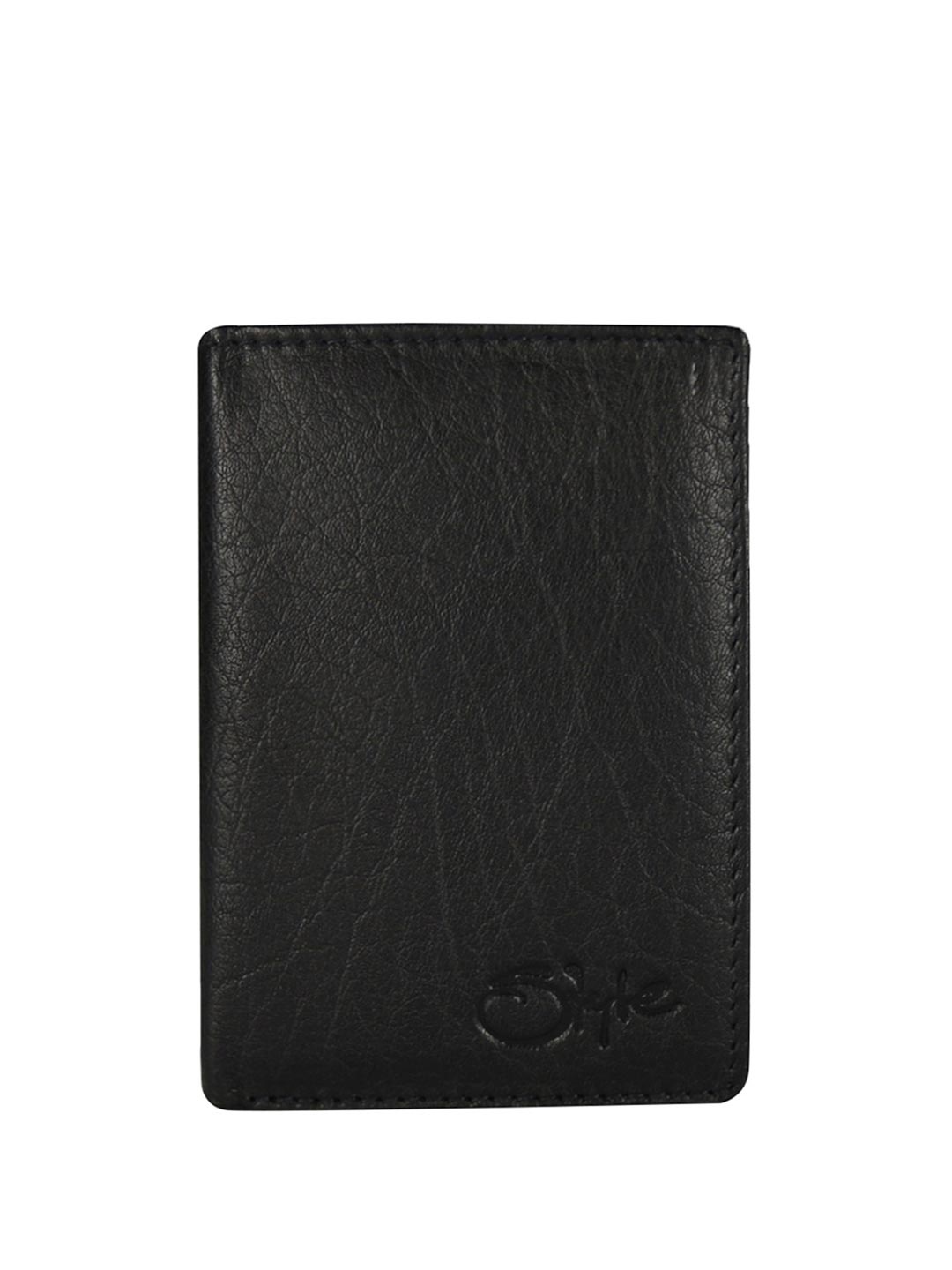 

Style Shoes Leather Card Holder, Black