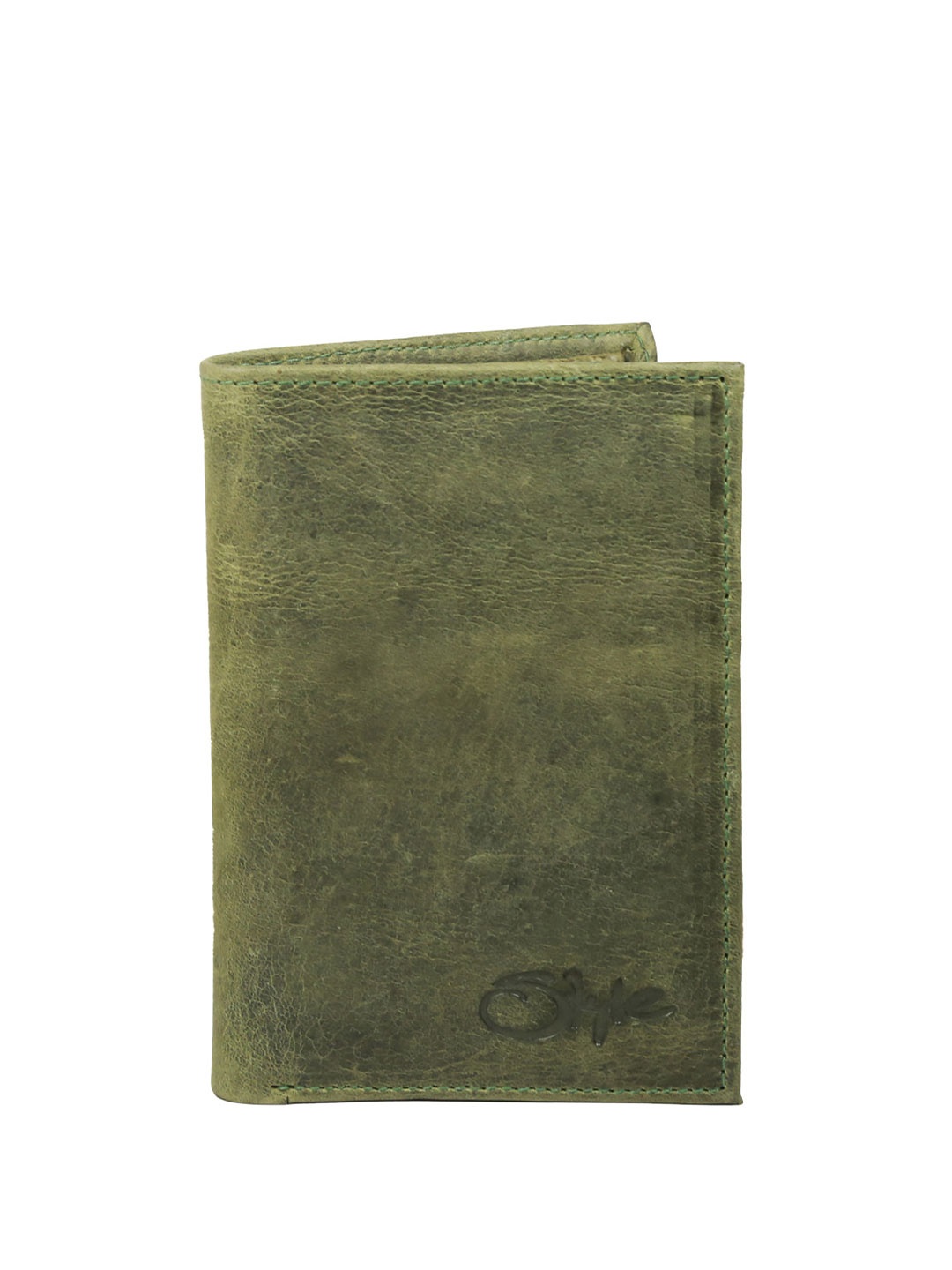 

Style Shoes Leather Card Holder, Green