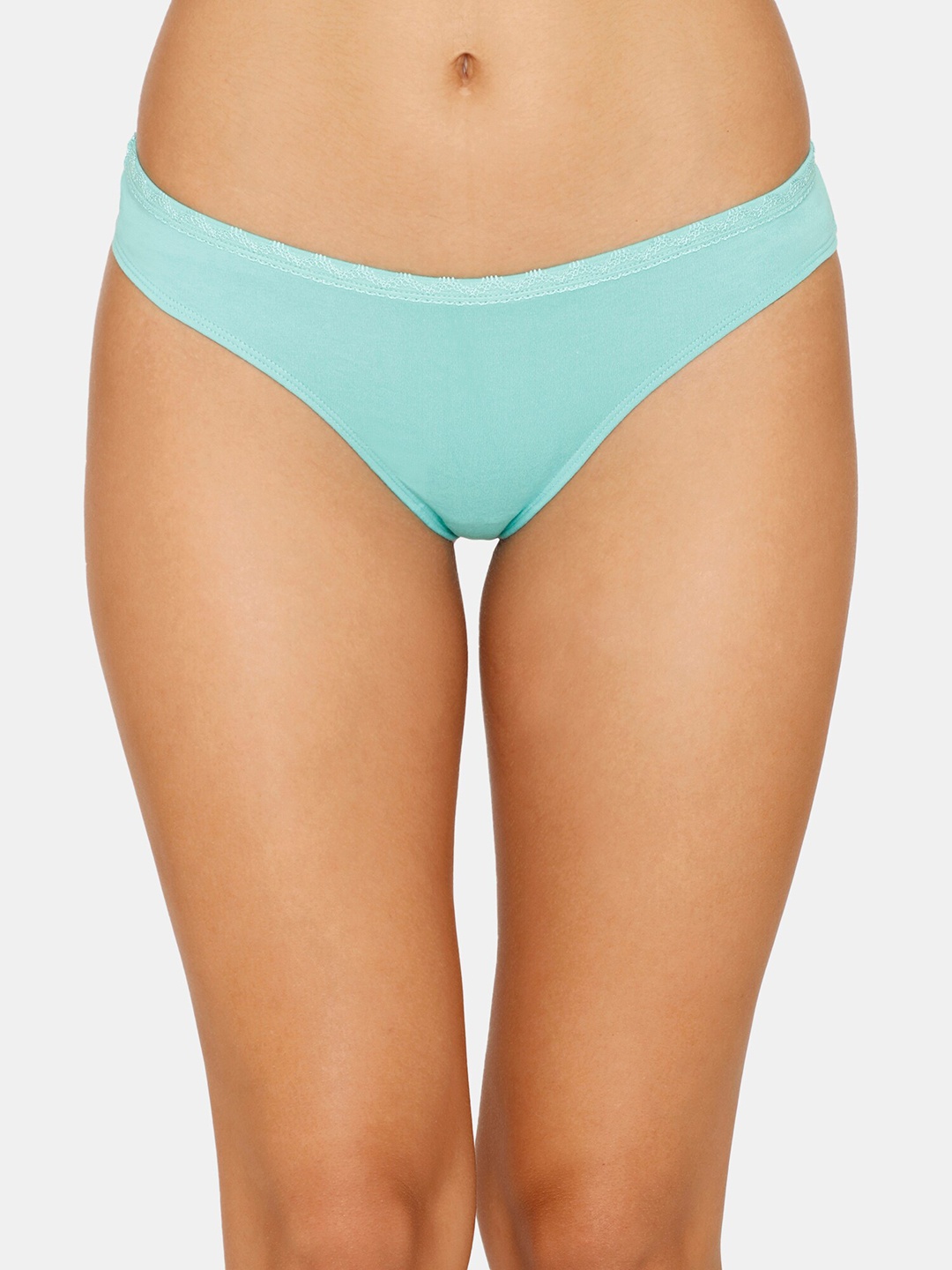 

Zivame Women Low-Rise Thongs, Turquoise blue