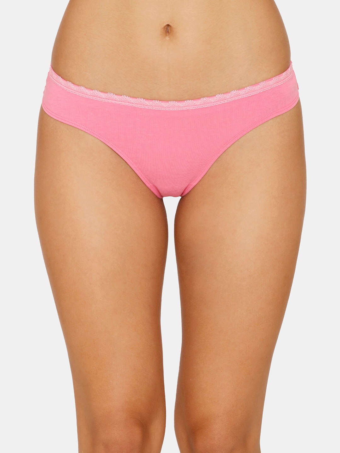 

Zivame Women Low-Rise Thongs, Pink