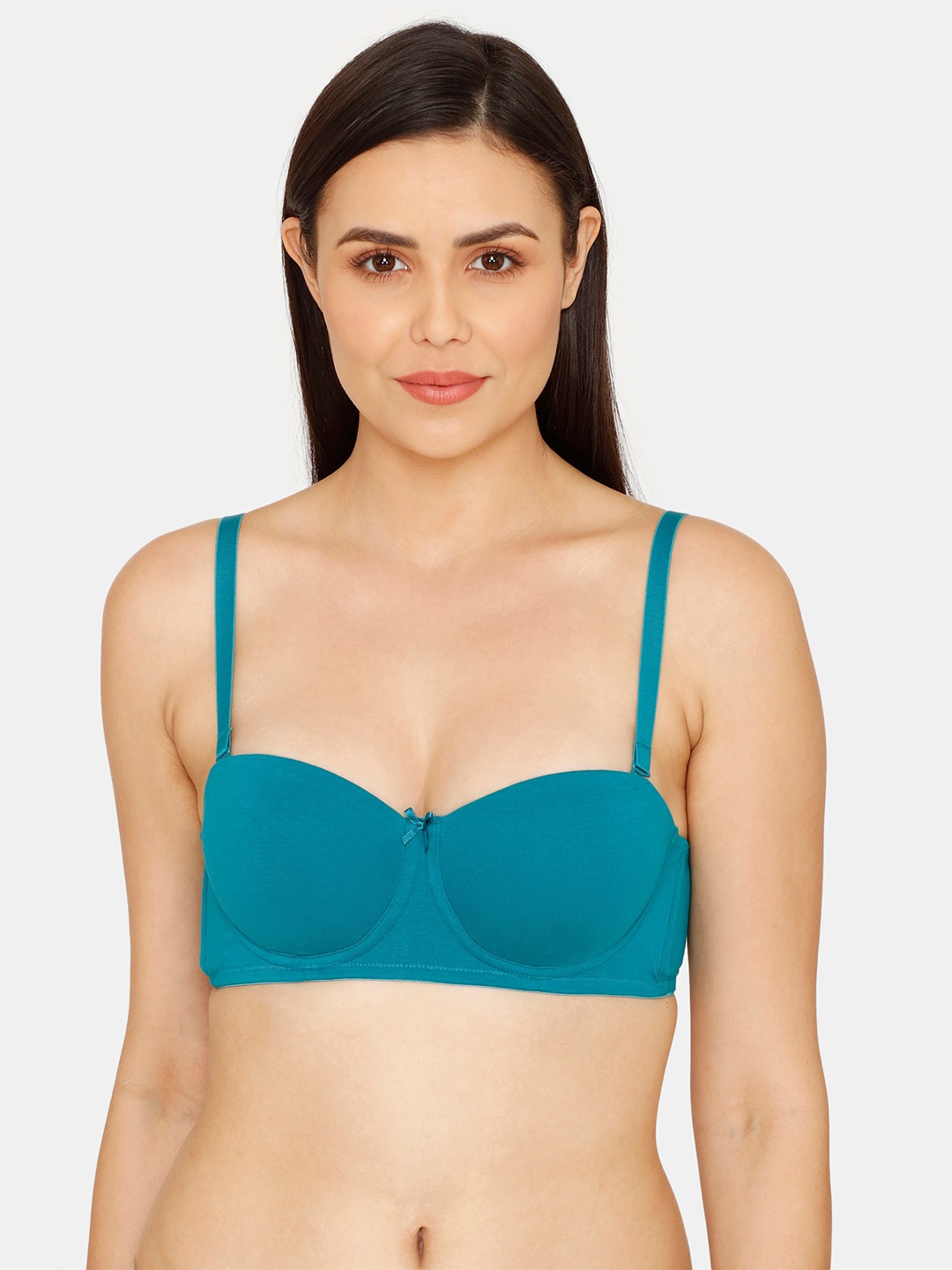 

Zivame Underwired Lightly Padded T-Shirt Bra, Blue