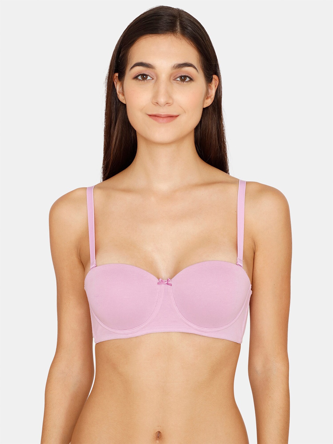

Zivame Underwired Lightly Padded T-Shirt Bra, Purple