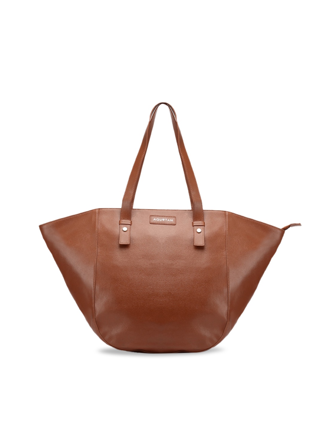 

AQUATAN Oversized Shopper Tote Bag, Tan