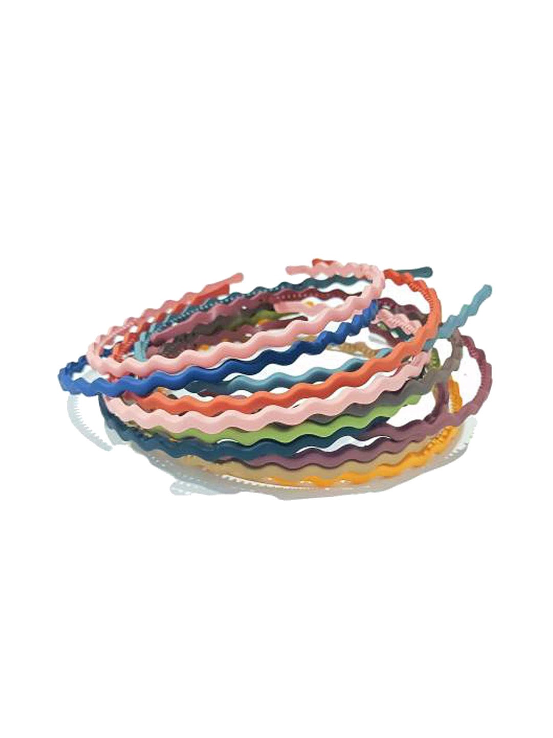 

CHANDERKASH Women Set of 5 Hairbands, Pink