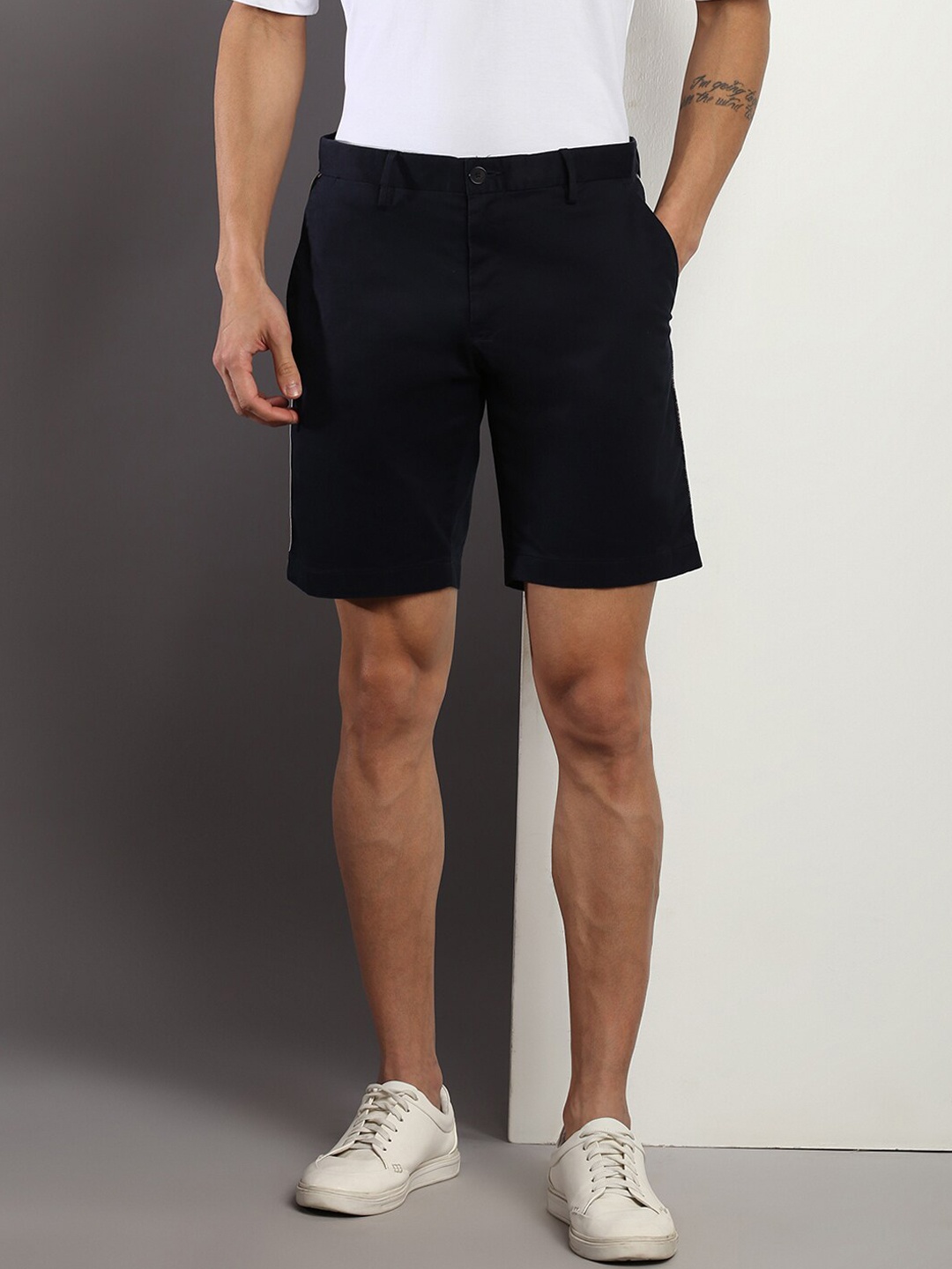 

Tommy Hilfigerm Men Regular Fit Chinos Shorts, Navy blue
