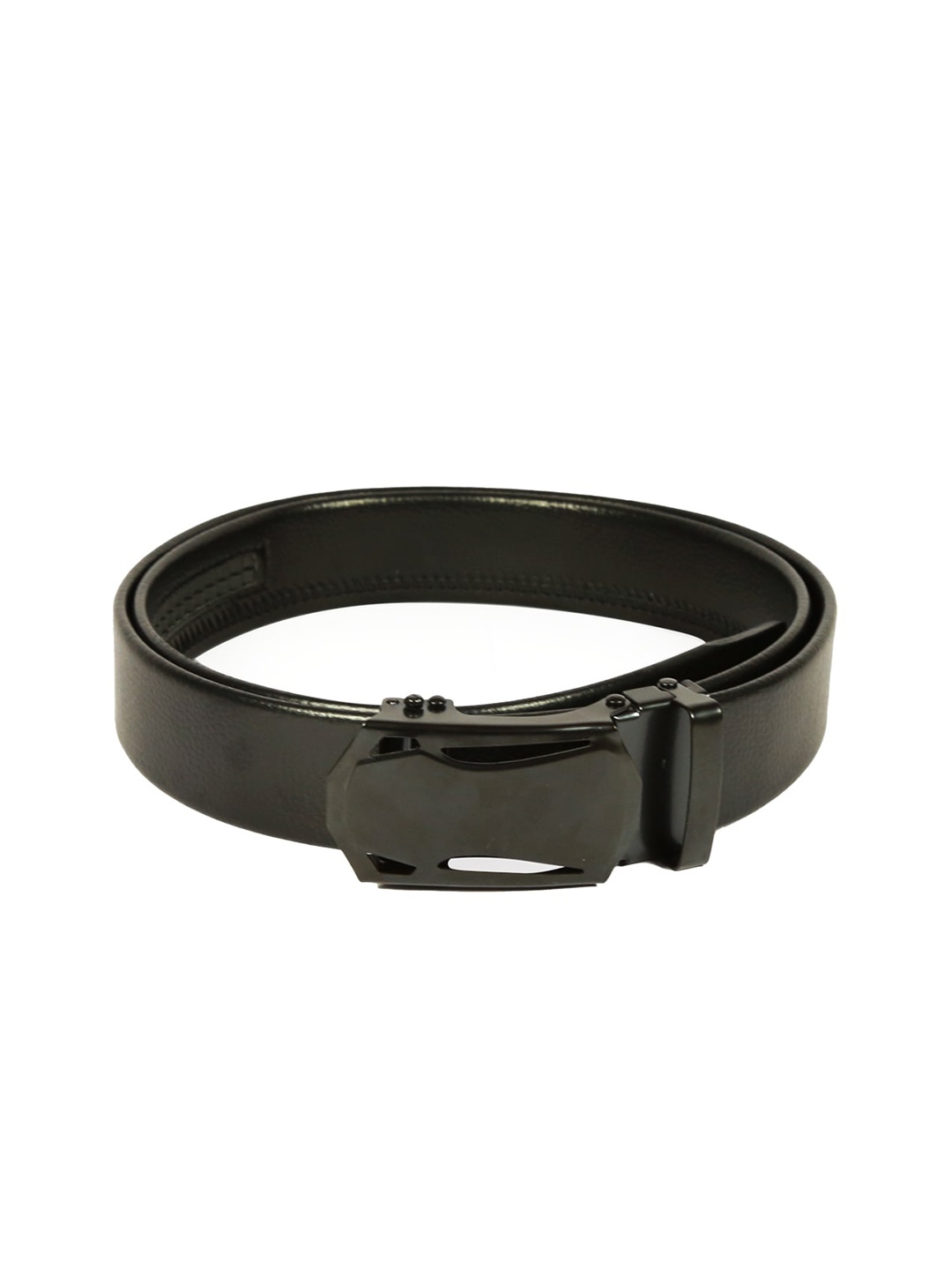 

Style Shoes Men Leather Belt, Black