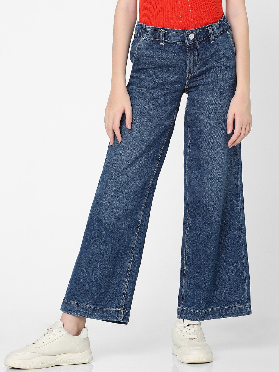 

KIDS ONLY Girls Flared Jeans, Blue