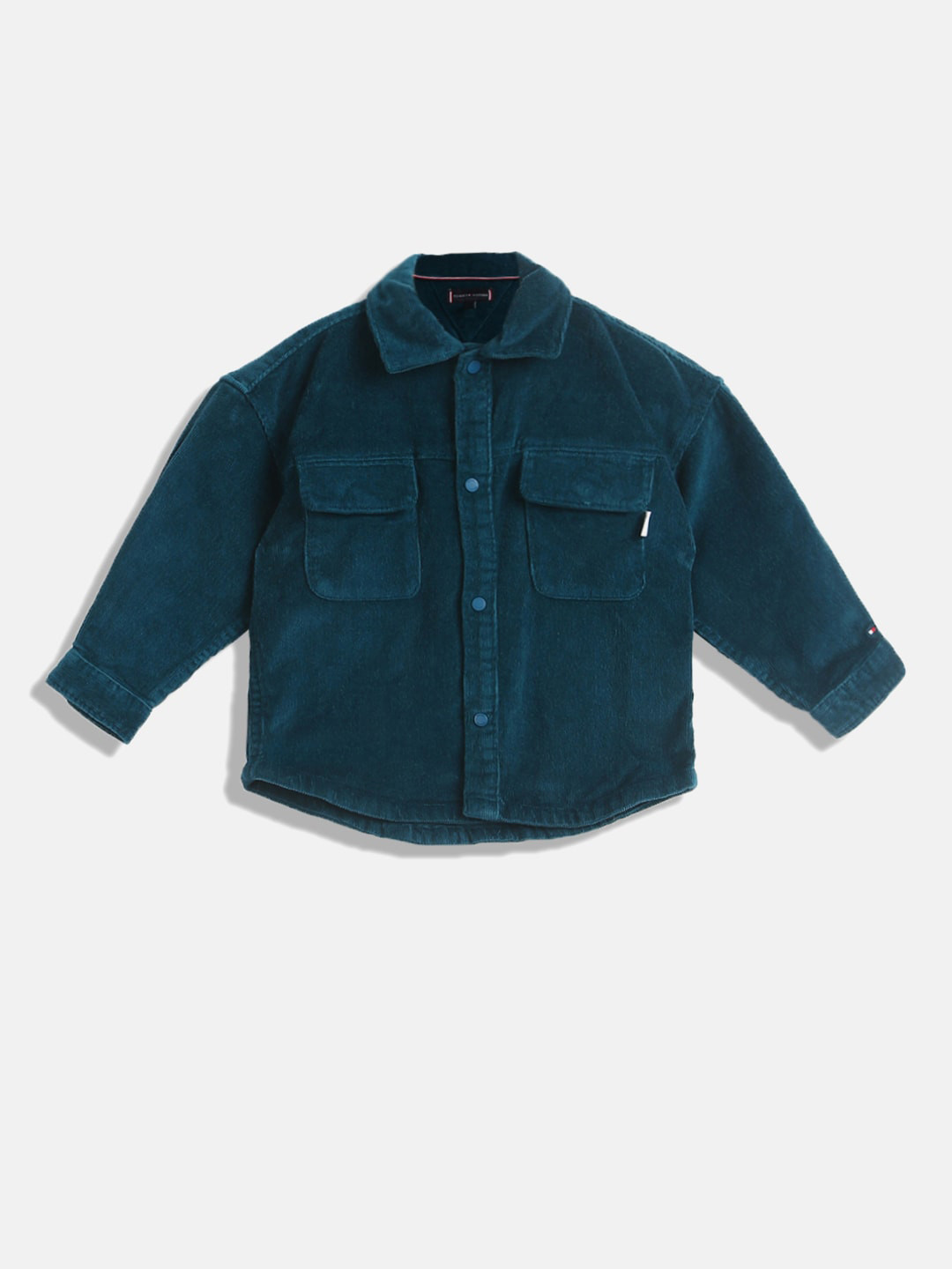 

Tommy Hilfiger Boys Cotton Casual Shirt, Blue