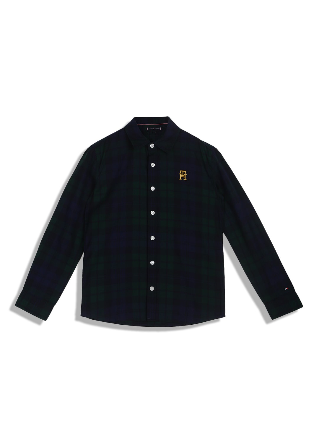 

Tommy Hilfiger Boys Checked Casual Shirt, Green
