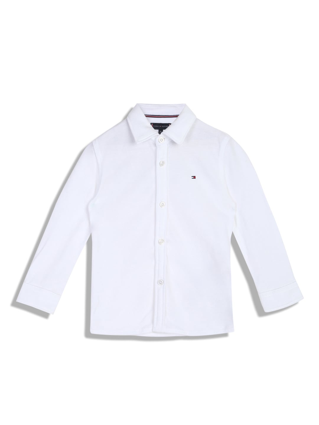 

Tommy Hilfiger Boys Cotton Spread Collar Casual Shirt, White