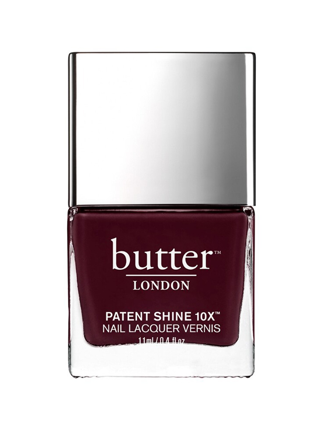 

butter LONDON Patent Shine Chip-Resistant 10X Nail Lacquer 11 ml - Proper Do, Brown