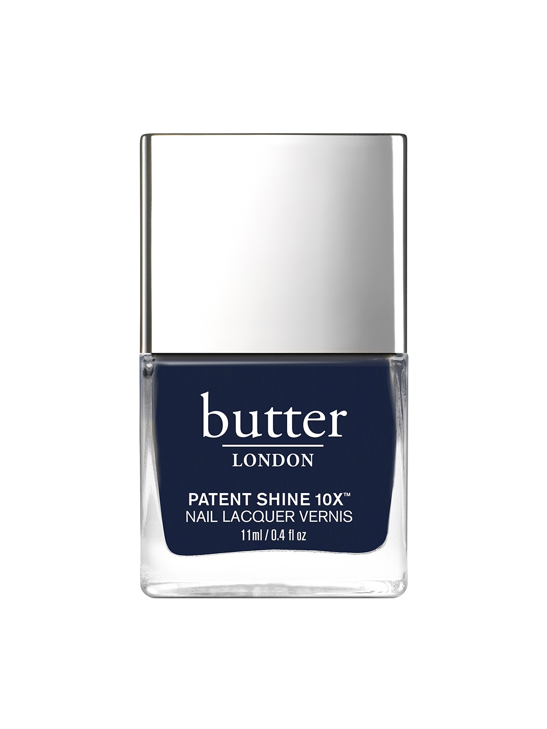 

butter LONDON Patent Shine Chip-Resistant 10X Nail Lacquer 11 ml - Brolly, Navy blue