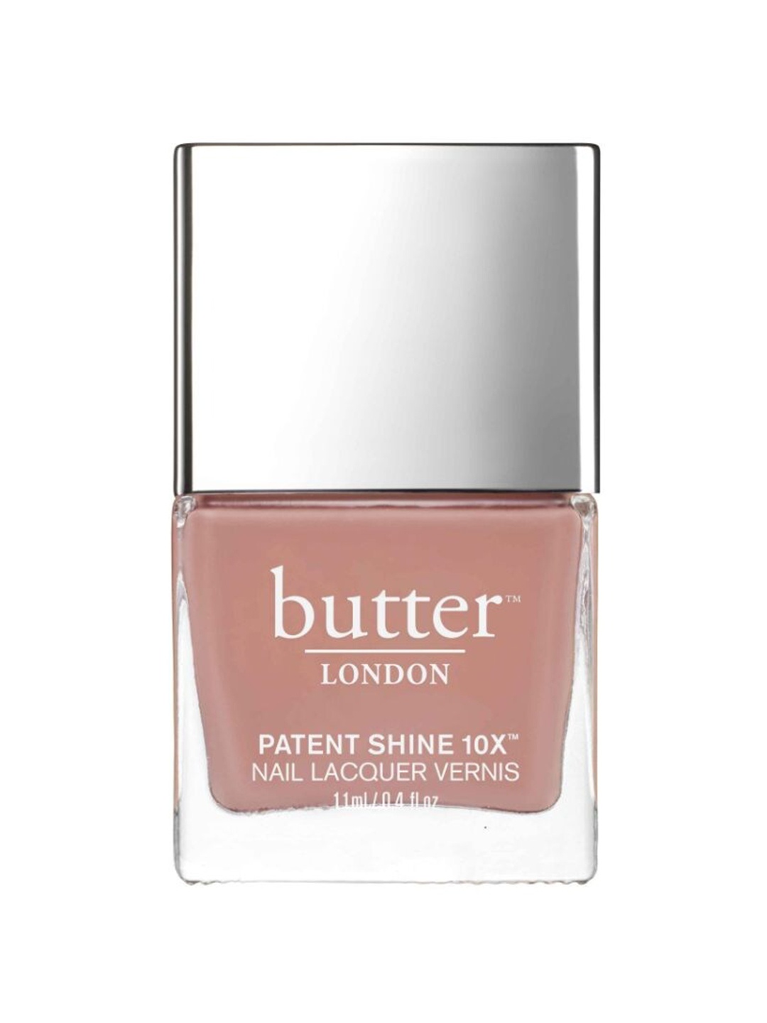 

butter LONDON Patent Shine Chip-Resistant 10X Nail Lacquer 11 ml - Mums The Word, Nude