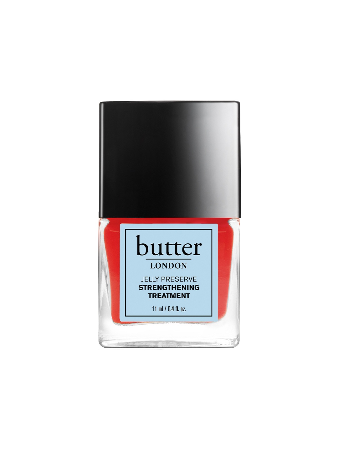 

butter LONDON Jelly Preserve Strengthening Treatment Nail Paint 11 ml - Strawberry Rhubarb, Red