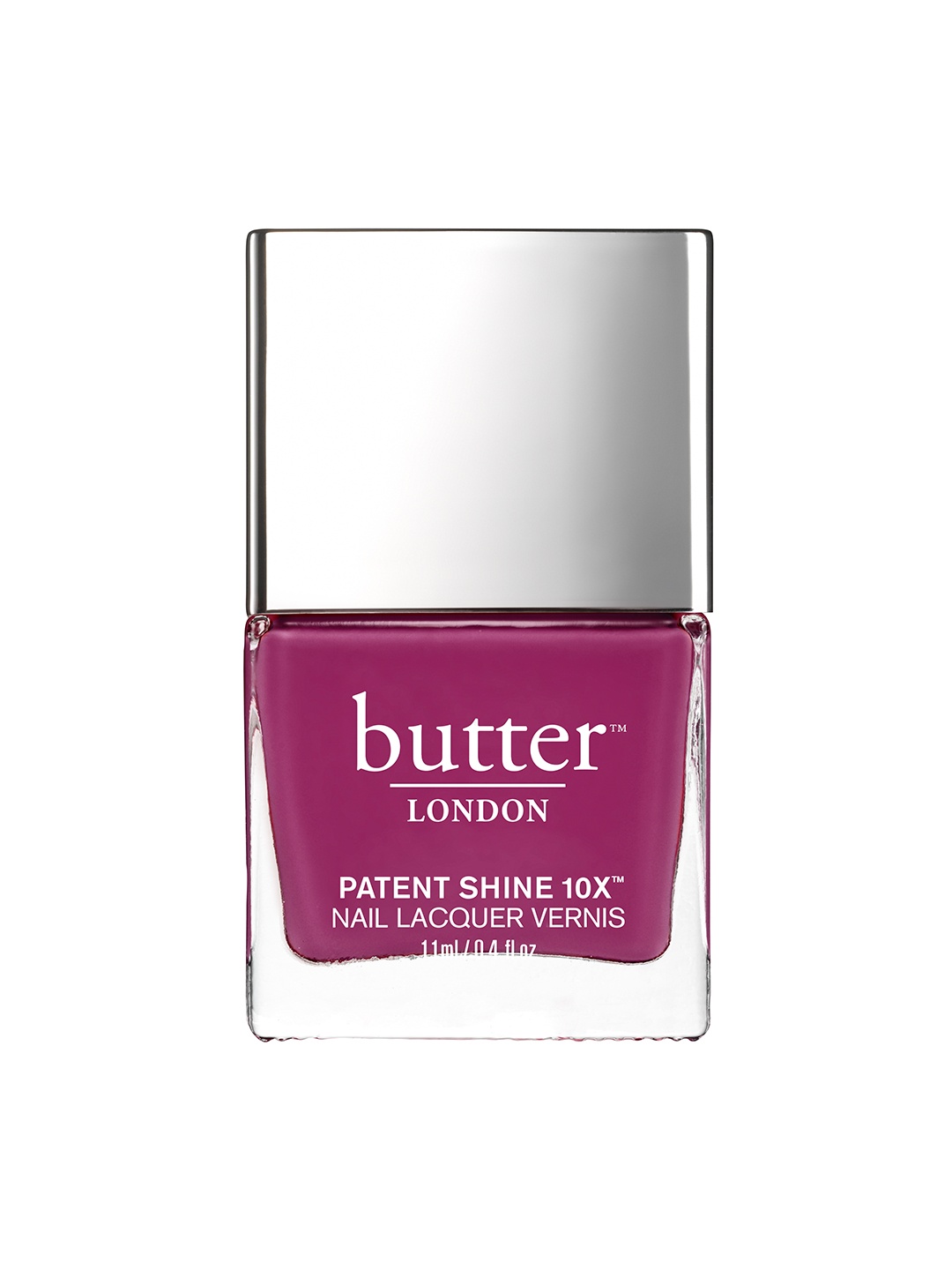 

butter LONDON Patent Shine Chip-Resistant 10X Nail Lacquer 11 ml - Bonkers, Magenta
