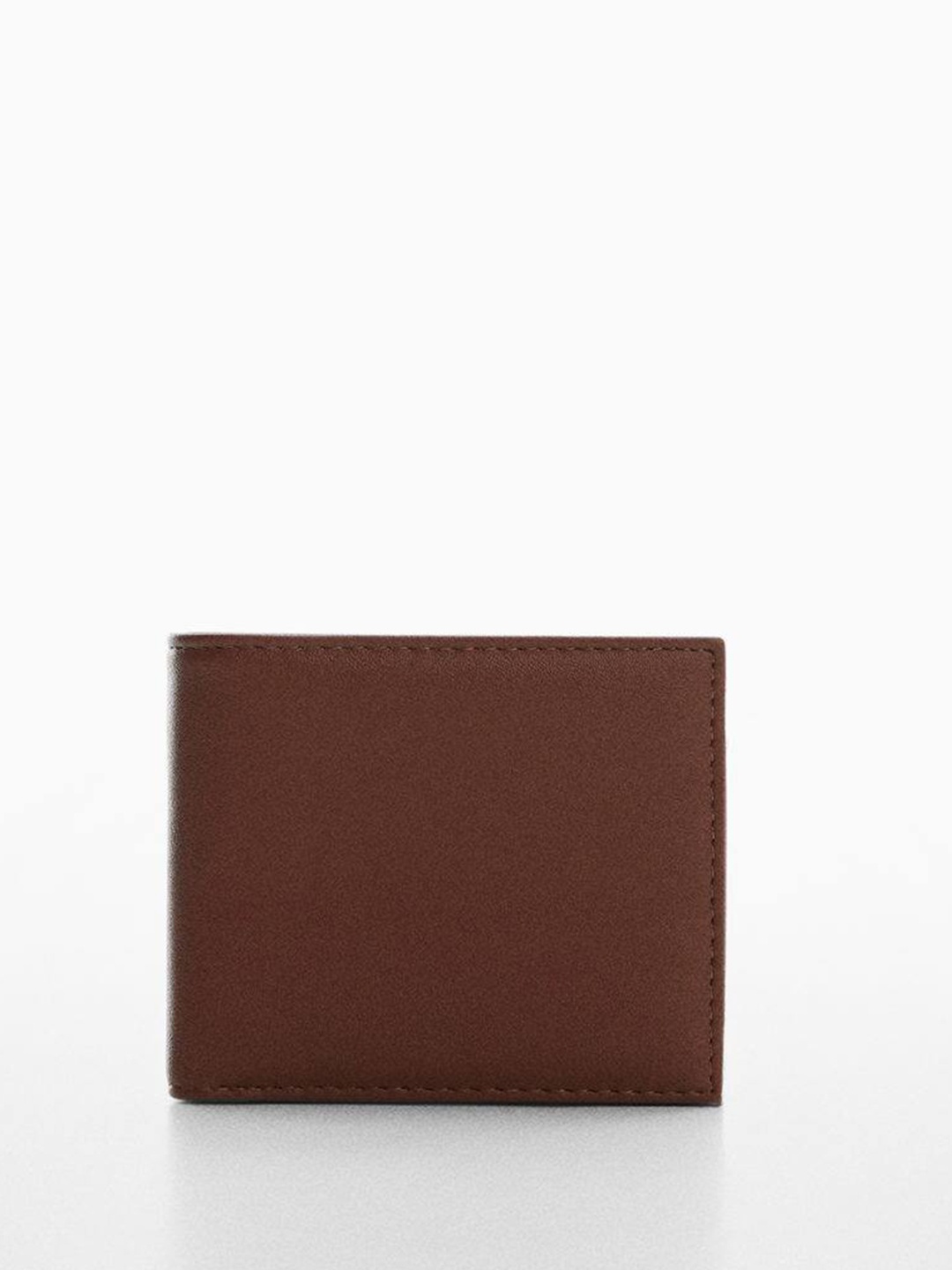 

MANGO MAN Two Fold Wallet, Brown