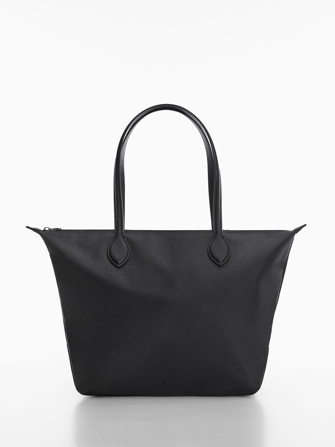 

MANGO Women Structured Shoulder Bag, Black