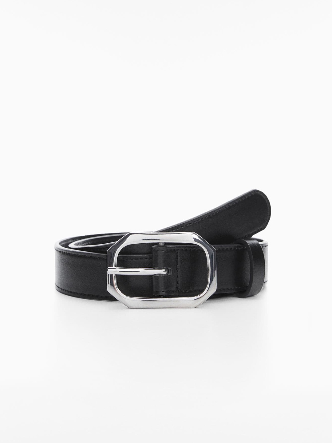 

MANGO Women Belt, Black