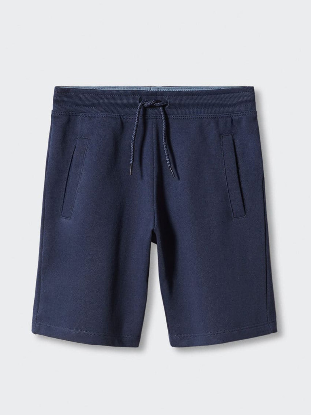 

Mango Kids Boys Pure Cotton Sustainable Regular Shorts, Navy blue