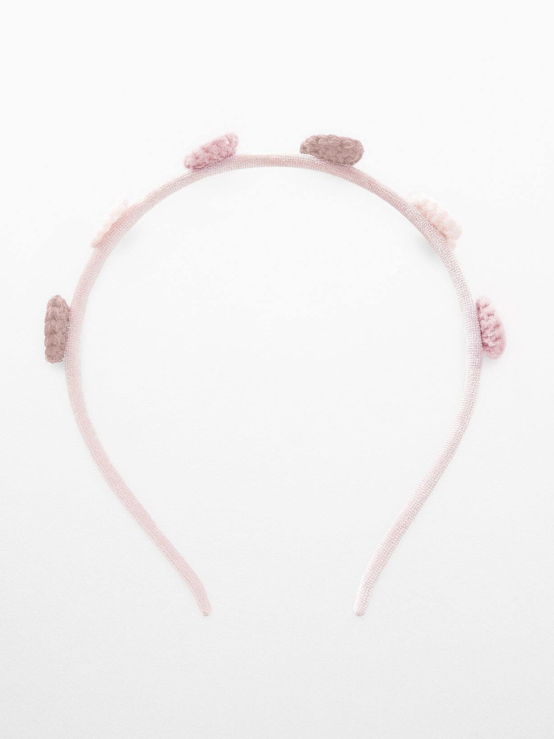 

Mango Kids Girls Heart Applique Hairband, Pink