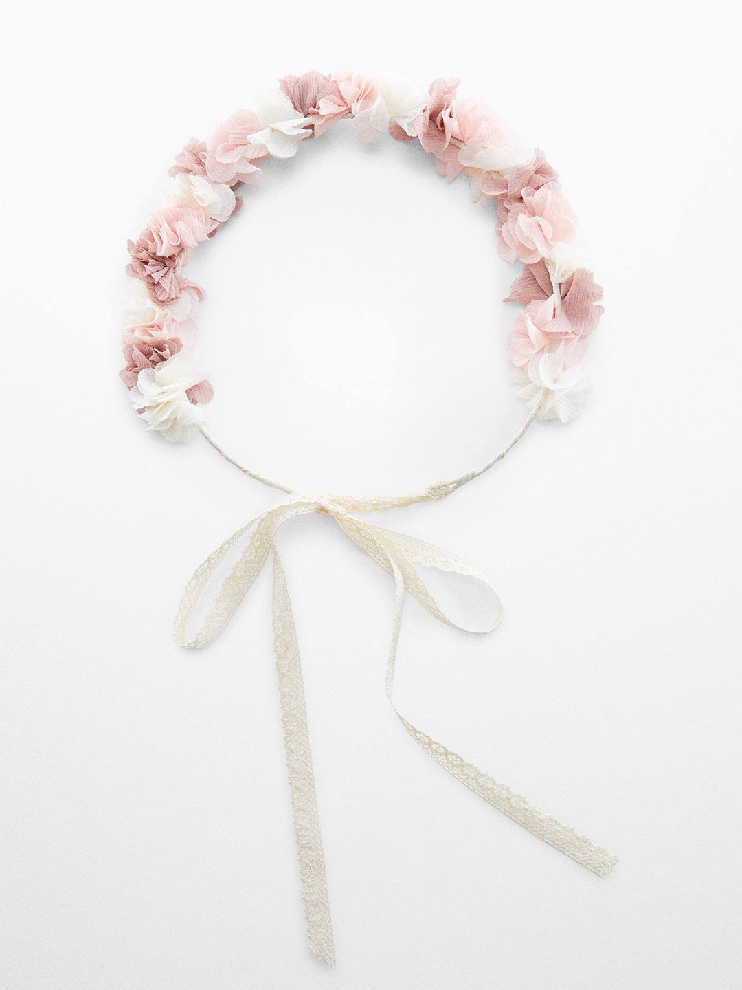 

Mango Kids Girls Floral Hairband, Pink