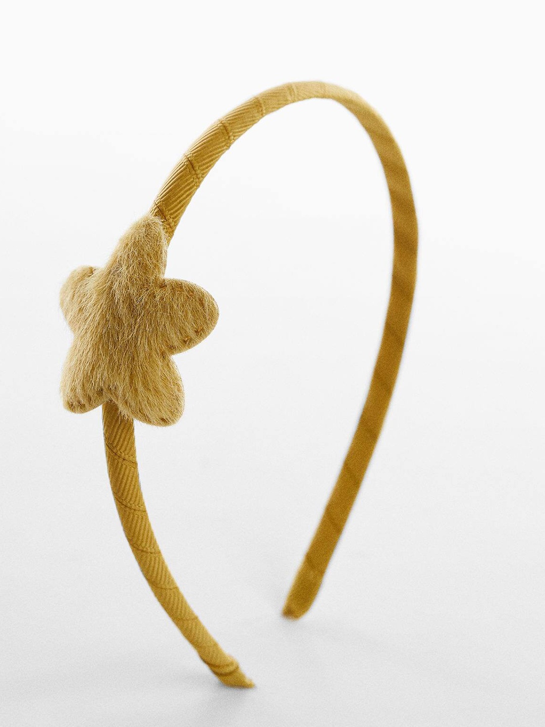 

Mango Kids Girls Star Applique Hairband, Mustard
