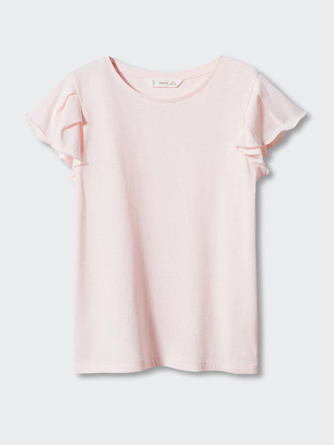 

Mango Kids Girls Pure Cotton Regular Top, Pink