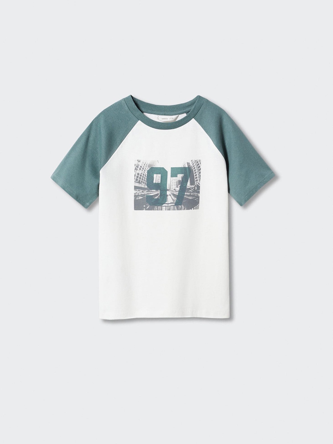 

Mango Kids Boys Pure Cotton Graphic Print Sustainable T-shirt, White