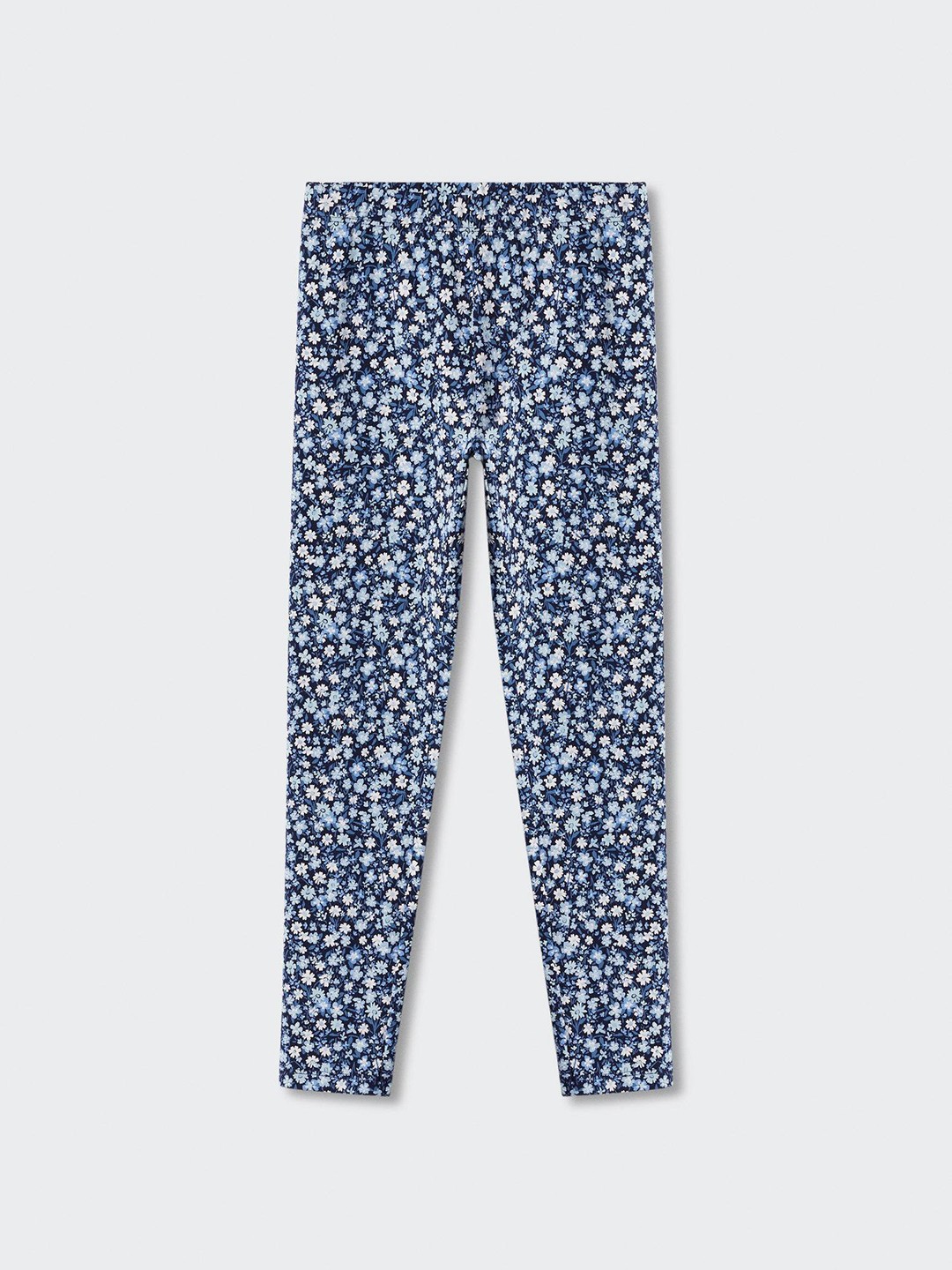 

Mango Kids Girls Floral Printed Stretchable Leggings, Blue