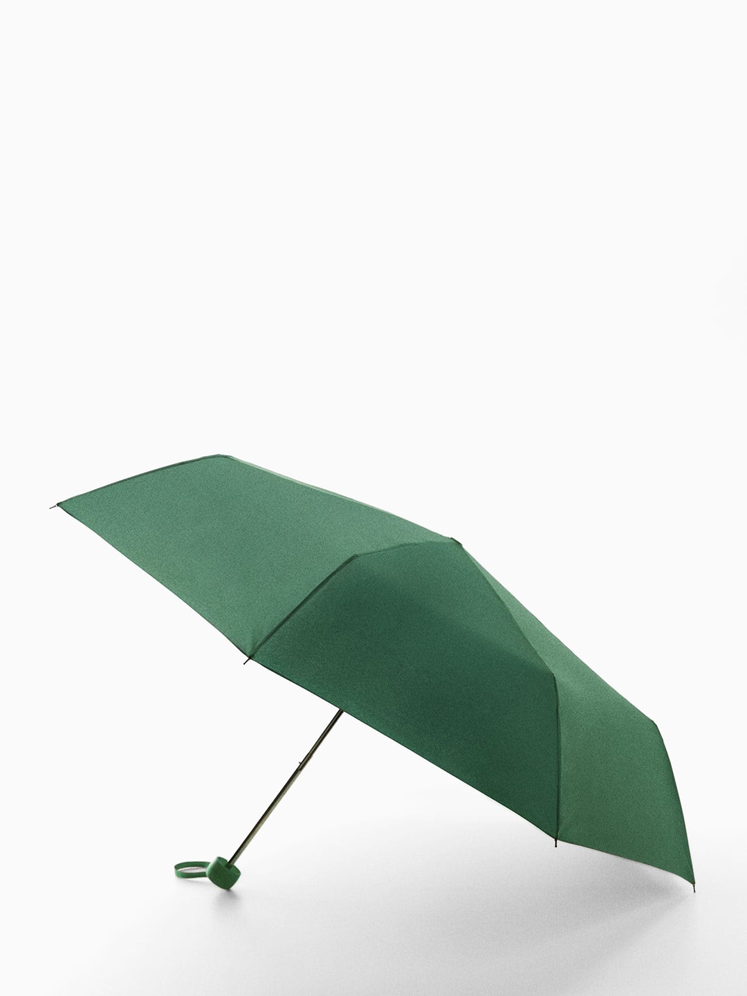 

MANGO Women Sustainable Semi-Automatic 3 Fold Umbrella, Green