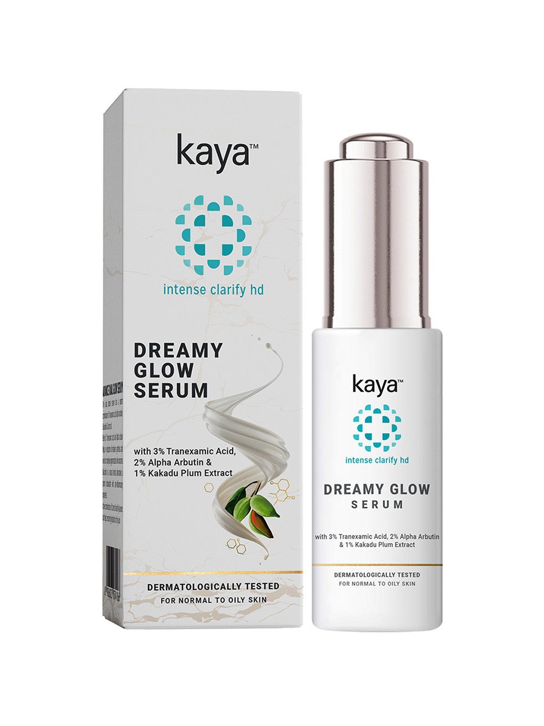 

Kaya Dreamy Glow Face Serum with Alpha Arbutin & Kakadu Plum - 30 ml, White