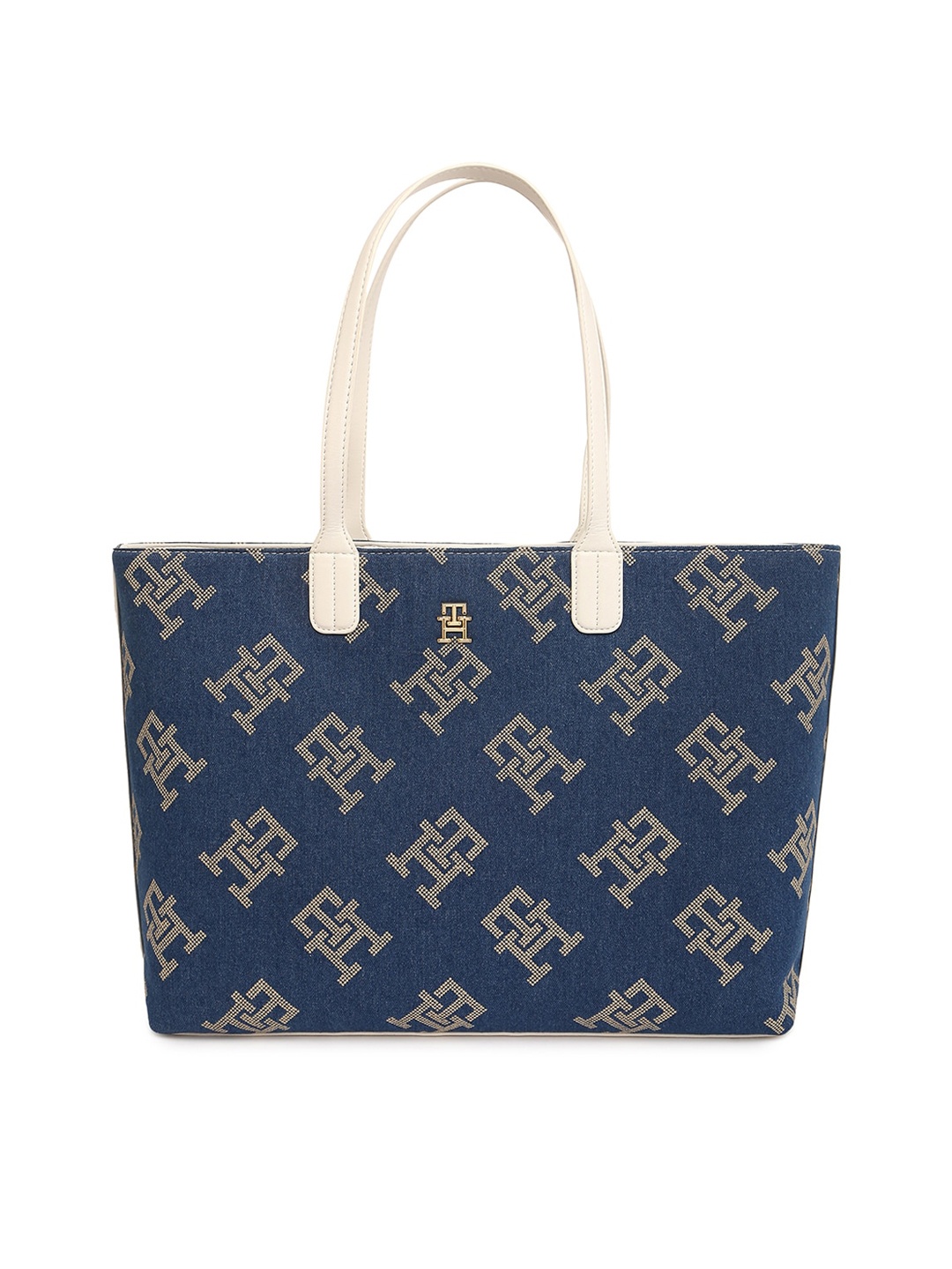 

Tommy Hilfiger Printed Structured Tote Bag, Blue