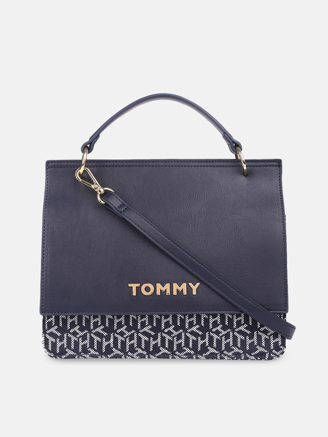

Tommy Hilfiger Oversized Swagger Sling Bag, Navy blue