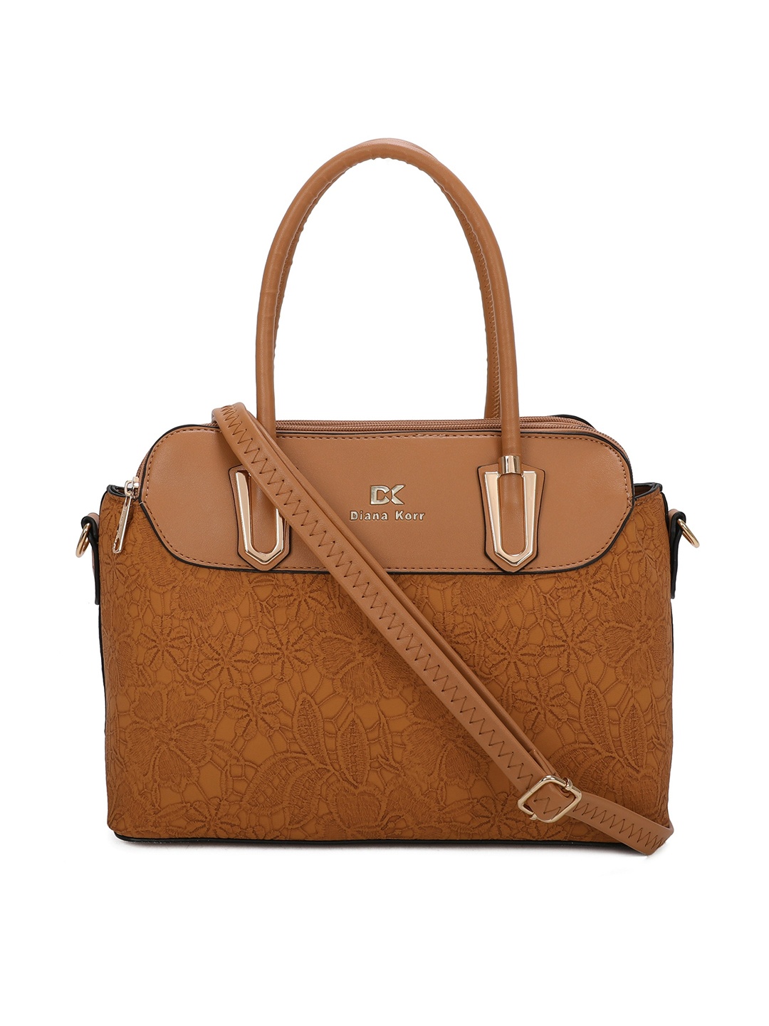 

Diana Korr PU Structured Handheld Bag, Tan