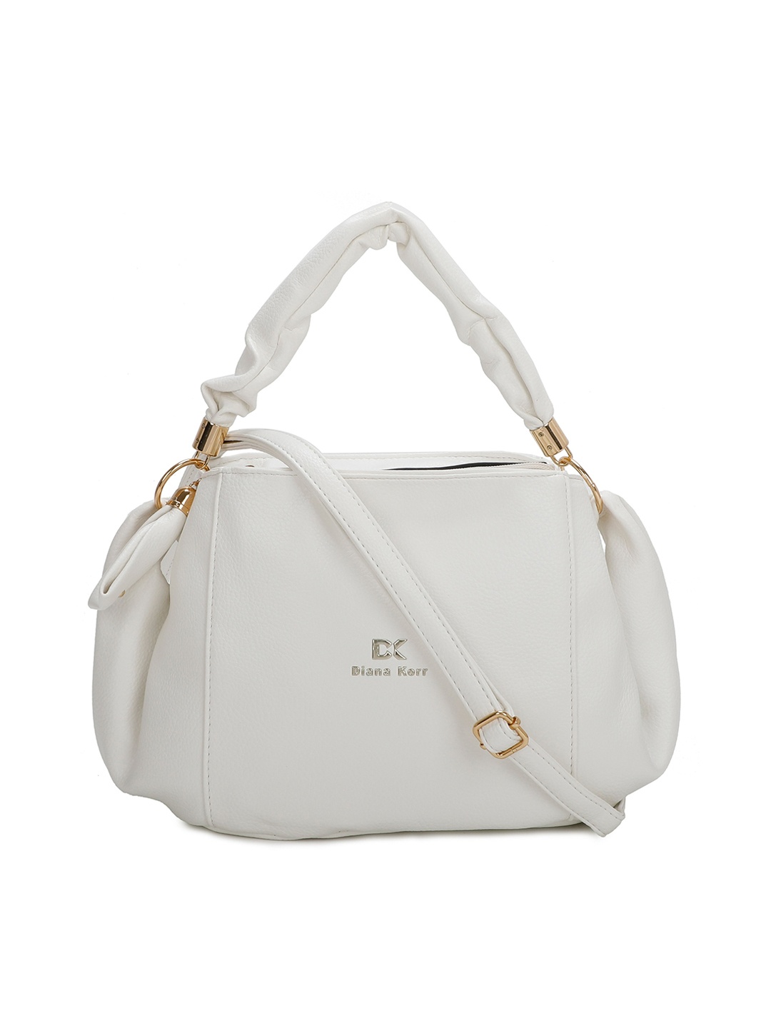 

Diana Korr PU Structured Handheld Bag, White